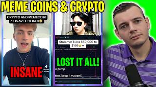 Let's Watch 30 Minutes of People Losing MILLIONS On Meme Coins & Cryptocurrency