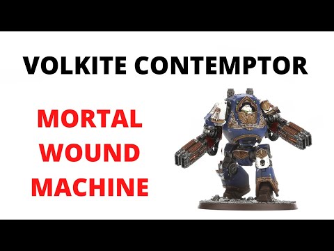 The Volkite Contemptor - Relic Contemptor Dreadnought Space Marine Unit Review