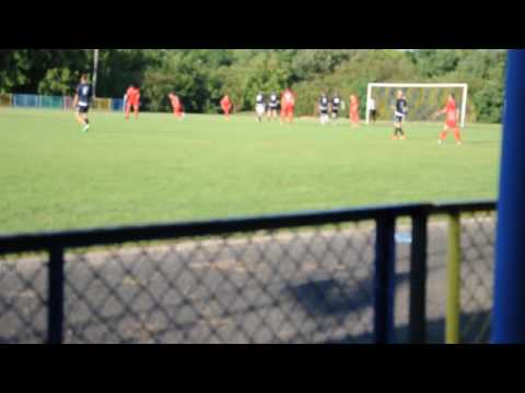 bramka Komorowskiego ze sparingu z MGKS Lubraniec