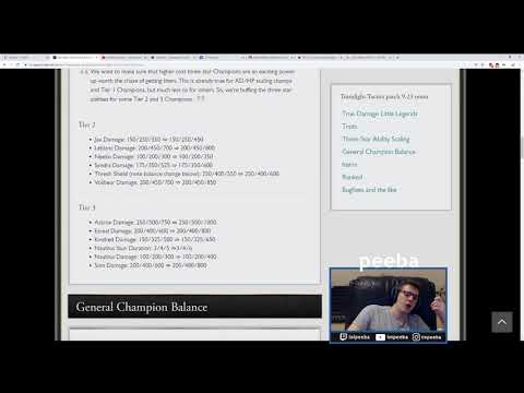 Teamfight Tactics - Challenger Patch 9.23 Rundown