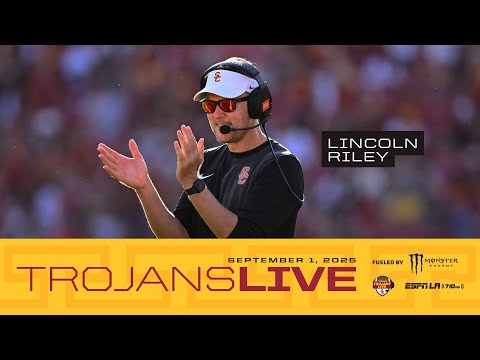 USC HC Lincoln Riley | Trojans Live 9.1.25