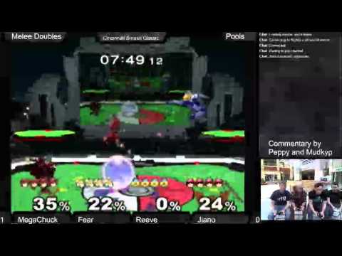 MegaChuck And Fear Vs Jiano and Reeve   Melee Pools