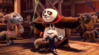 Kung Fu Panda 4 Clip - “Po & Zhen Fight in The Happy Bunny Tavern” (2024)