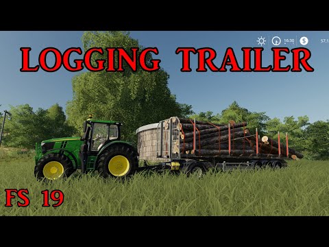 Using The Autoloading Fliegl Timber Runner | Farming From Scratch | Farming Simulator 19 | EP40