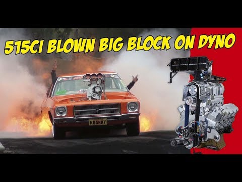 KRANK IT UP! 1483hp Big Block Simulates Burnout On Dyno