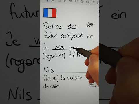 Kleine Übung zum Futur composé!✨