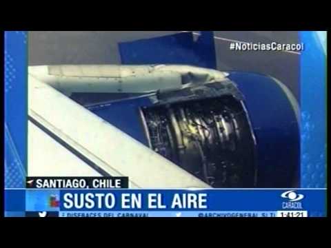 Susto en el aire  : Santiago  de  Chile