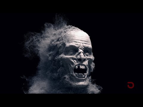 Houdini Disintegration Effect with hip file