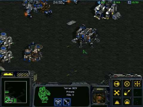 Starcraft Terran mission 3 - Desperate Alliance part 1