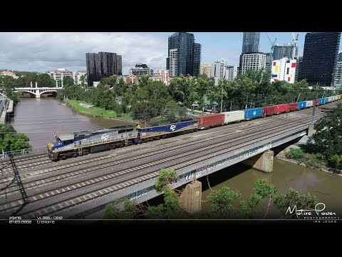 2020 03 07 - QUBE loaded freight train - #9476 - VL356 + G512