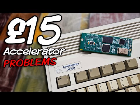 Building, testing and hitting problems with a CHEAP Amiga 600 ACCELERATOR