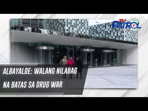 Albayalde: Walang nilabag na batas sa drug war TV Patrol
