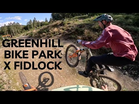 GERMANY'S GREENHILL BIKE PARK X FIDLOCK !