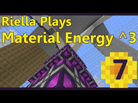 Minecraft | Material Energy ^3 E7: Level 2 Storage