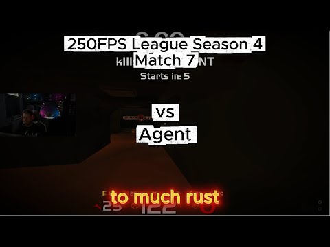 250 FPS League Season 4 - Match 7 vs Agent | Quake Live
