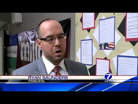 Students send a powerful message to veterans