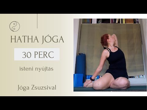 32 perc HATHA JÓGA - isteni nyújtás - Jóga Zsuzsival