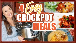 CROCKPOT MEALS | EASY SLOW COOKER DINNERS | FAMILY FAVORITE RECIPES | Cook Clean And Repeat