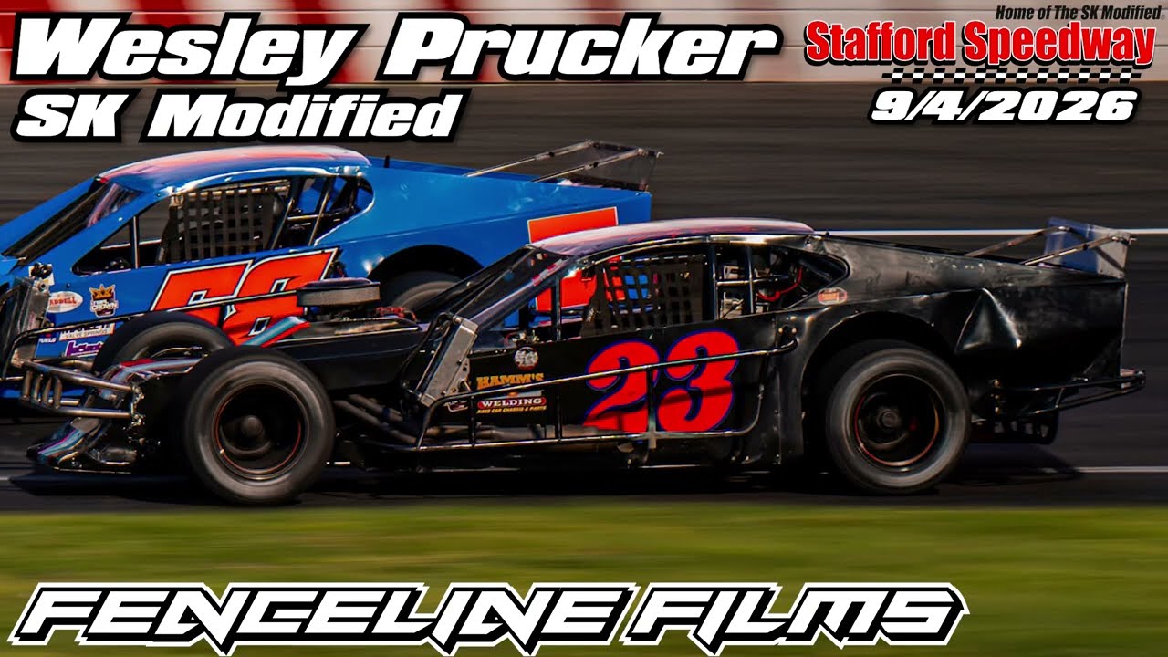 Wesley Prucker SK Modified at Stafford Speedway