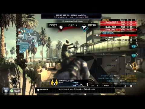 Team Kaliber vs EnVyUs - Game 4 - LB Round 1 - CoD Championships 2014