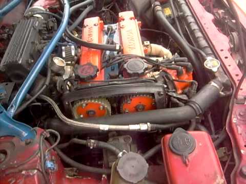 Fastcar 7A-GE 16V Before 20v Setup