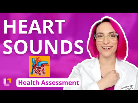 Heart Sounds - Health Assessment for Nursing, Head To Toe | @LevelUpRN