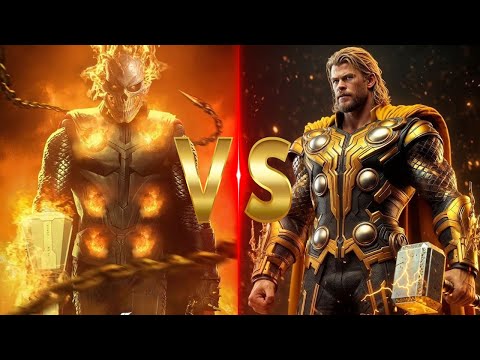 Why Ghost Rider Vs. Thor: Isn't Even Close! Hero Villains