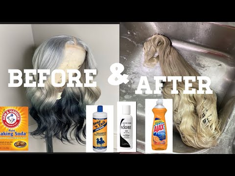 Removing Semi Permanent Hair Dye On 613 Hair