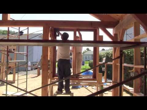 The Woodpecker Ep 63 -  Building the new shop part 10 - Window frames