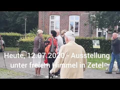 IMPRESSIONEN VON DER AUSSTELLUNG UNTER FREIEM HIMMEL