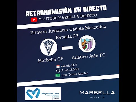 Marbella FC vs Atlético Jaén CF (Primera Andaluza Cadete Masculino)