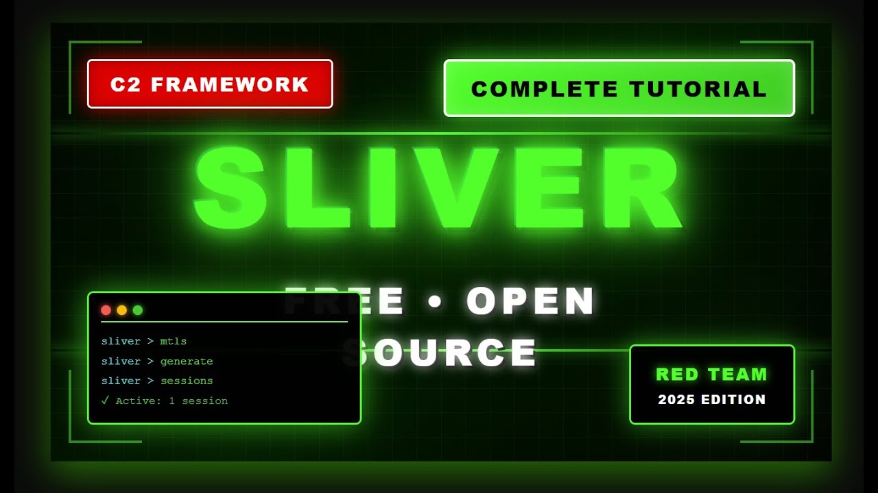 Sliver C2 Framework Tutorial - Complete Guide from Installation to Post-Exploitation