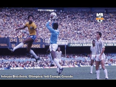Brasil 1x0 Campo Grande / Preparação para as olímpiadas de 1984
