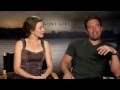 GONE GIRL interview with Ben Affleck & Carrie Coon - Leftovers, Batman, Leeroy Jenkins