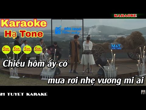 Chỉ Là Không Cùng Nhau Karaoke | Tăng Phúc x Trương Thảo Nhi | Hạ Tone Dễ Hát | Keyboard Quốc Thống