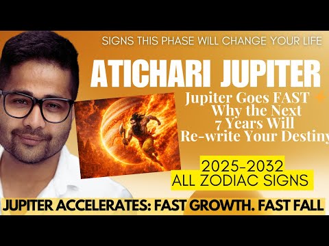 ATICHARI JUPITER  - 7 Years That Decide Your LIFE DIRECTION (2025–2032) @GISTTClips