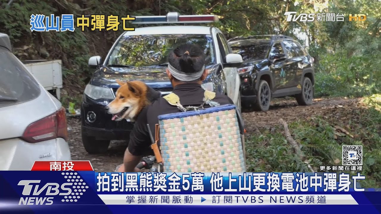 拍到黑熊獎金5萬　他上山更換電池中彈身亡