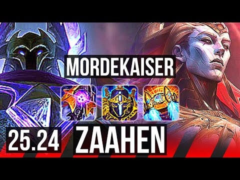 MORDEKAISER vs ZAAHEN (TOP) | 17/1/6 | KR Master | 25.24