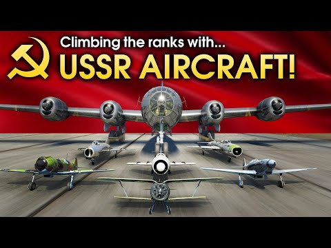 Climbing the ranks with USSR AIRCRAFT / War Thunder