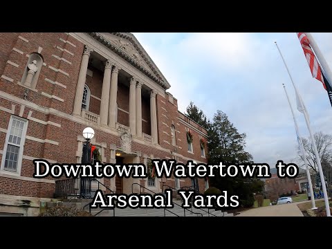Watertown MA Main St Downtown to Arsenal Yards