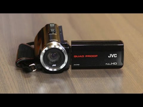 JVC Everio GZ-R10 goes where other camcorders can't