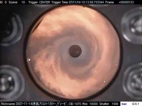 Combustion Seen In Slow Motion