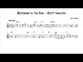 September in the Rain - Scott Hamilton (Bb Solo Transcription)