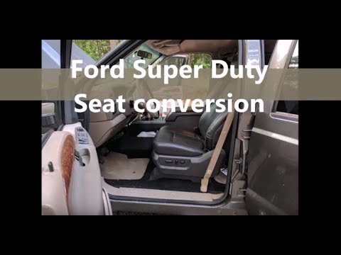 Ford Super Duty Seat upgrade/swap/conversion (republish)