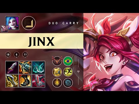 Jinx ADC vs Sivir - BR Grandmaster Patch 25.24