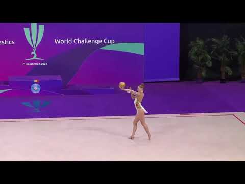 Kautzman Alexandria USA Seniors Category2007+ R2 Rhythmic Gymnastics World Challenge Cup   Cluj Napo