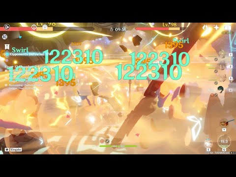 12.8 SEC XIAO C6 12-2-1 Spiral Abyss 3.1 Speedrun