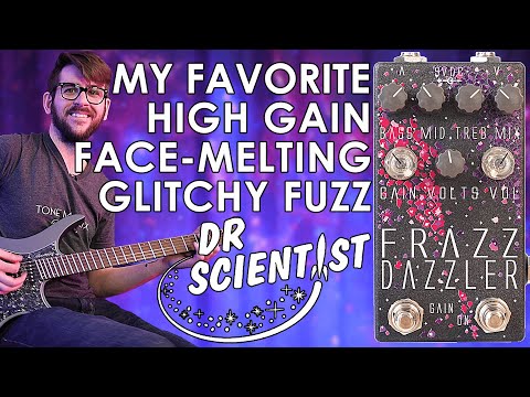 Dual Channel Fuzz Pedal! Dr. Scientist Frazz Dazzler V2 Premium Wide Range Fuzz Tones+3 Band EQ image 5