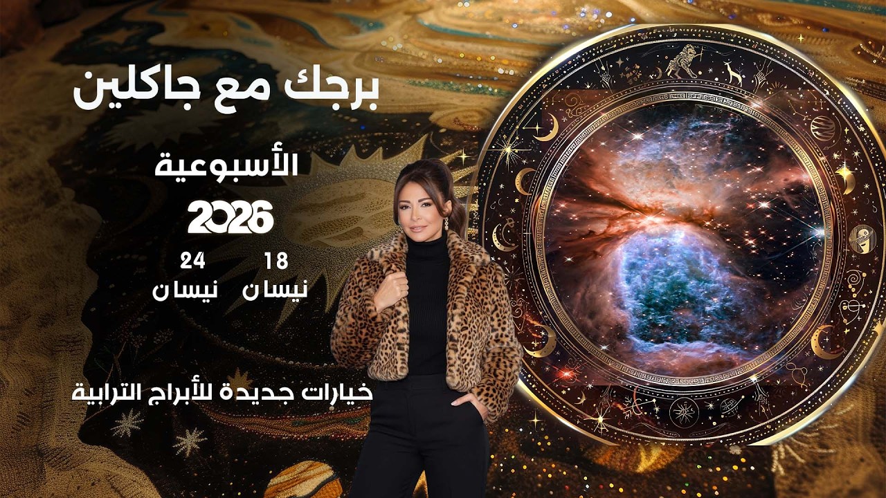 فيديو | اسرار الفلك مع جاكلين عقيقي | من ١٨ الى ٢٤ نيسان  ٢٠٢٦