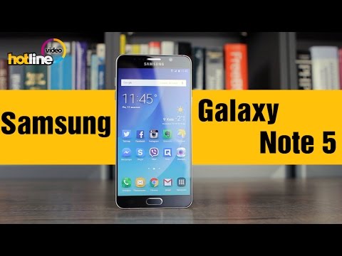 Обзор Samsung Galaxy Note 5 (64Gb, SM-N920C, black sapphire)